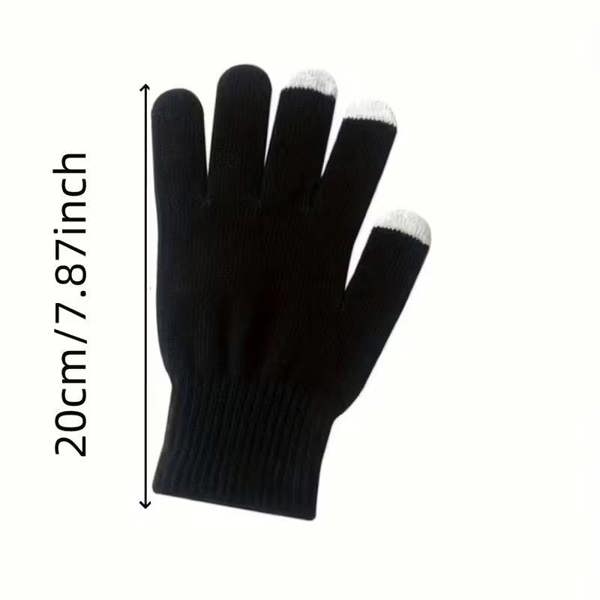 Dyzi 3-Piece Winter Essentials Set – Hat Gloves Snood Neck Warmer