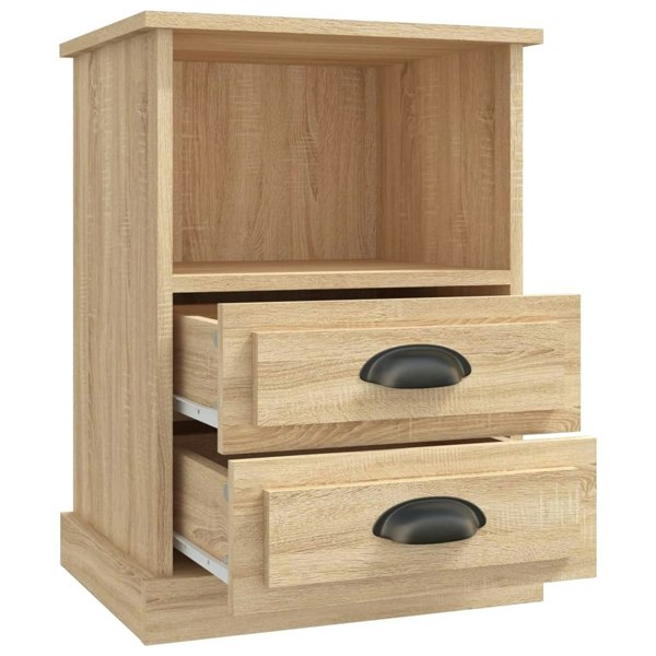 Berkfield Bedside Cabinet Sonoma Oak 43x36x60 cm