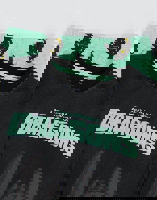 How to Train Your Dragon Unisex Kids Black Toothless Long Sleeve Long Leg Pyjama Set