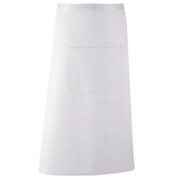 Premier Ladies/Womens Bar Apron / Workwear - White