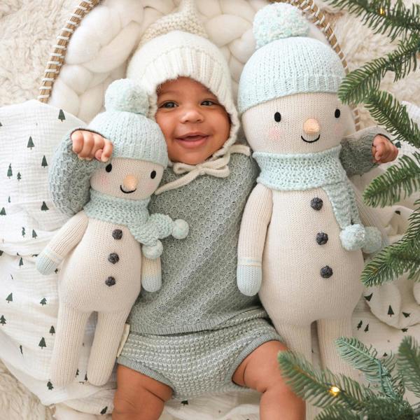 cuddle+kind - Christmas Signature Collection - Spruce The Snowman - Little