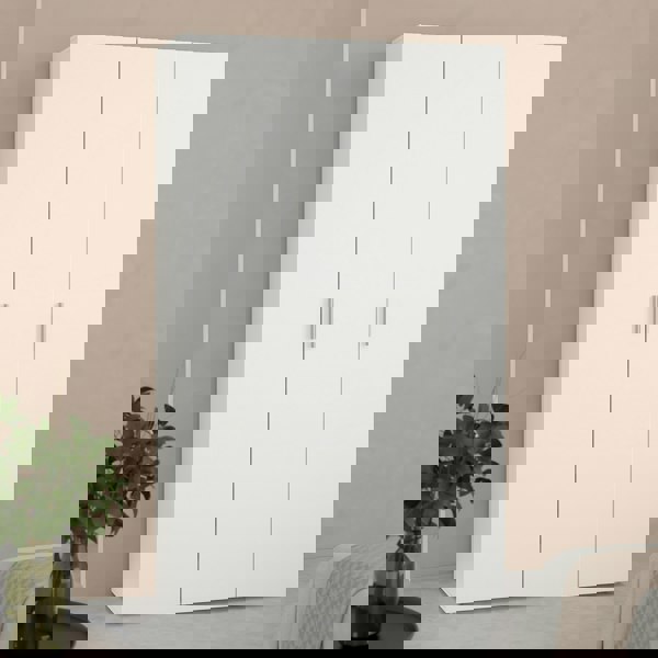 Furniture To Go Pepe Wardrobe with 3 doors in White