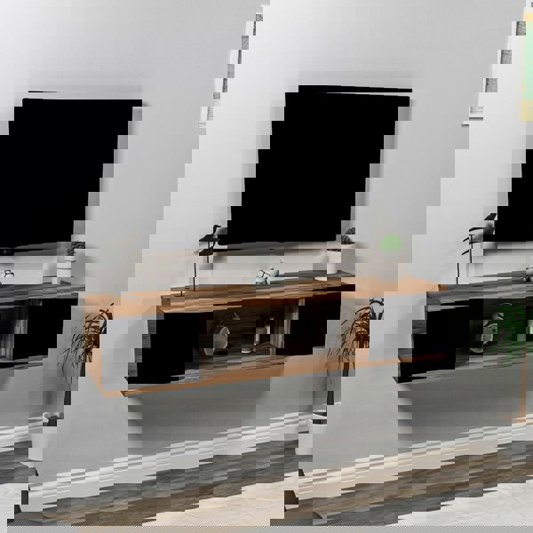 Destina Home Alfie Floating TV Stand with Shelves