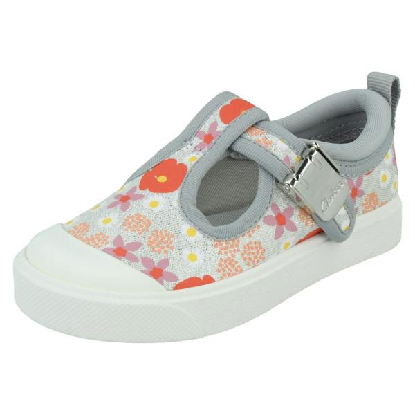 Clarks Girls Clarks Casual T-Bar Shoes City Dance