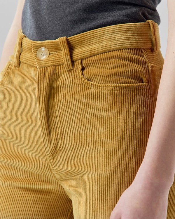 Frolickers Corduroy Flare Trousers - Honey