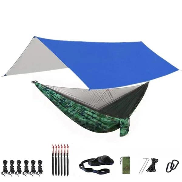 OLPRO Portable Hammock with Canopy & Bug Net