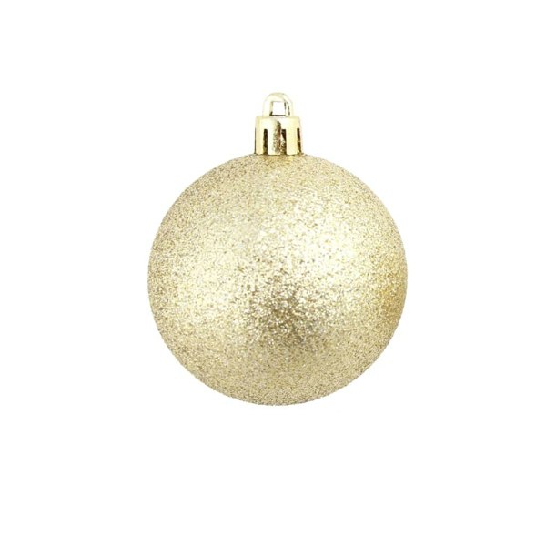 Berkfield 100 Piece Christmas Ball Set 3/4/6 cm Gold