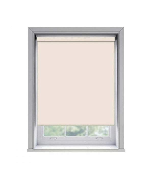 NewEdgeBlinds No Drill Pink Thermal Blackout Roller Blind (170cm Drop)