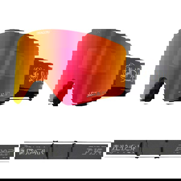 Dragon R1 OTG - SPYDER Polar Grey with Lumalens Red Ionized & Lumalens Light Rose Lens