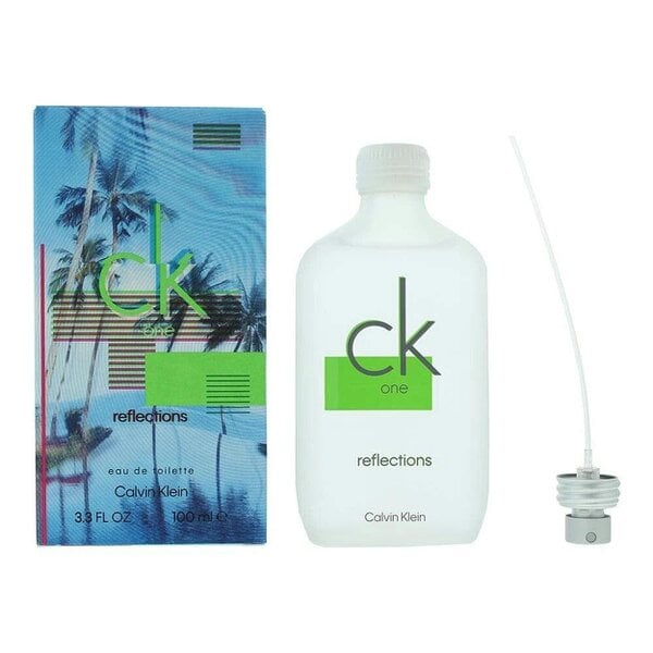 Calvin Klein Ck One Reflections 100ml Eau De Toilette EDT Spray For Unisex