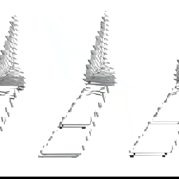 Dorel Home Ellis Accent Dining Chair Grey Metal