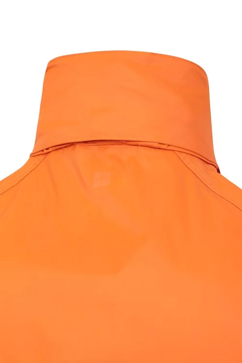 Mountain Warehouse Mens Pakka II Waterproof Jacket - Orange