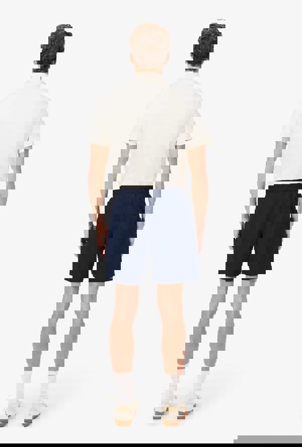 Lacoste Mid Length Monochrome Swim Trunks