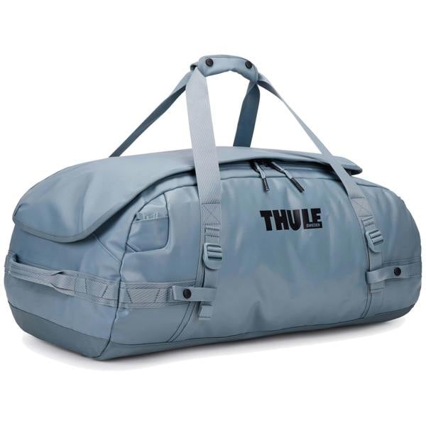 Thule Chasm 70L Duffel Bag Pond Grey Travel Luggage Backpack Recycled