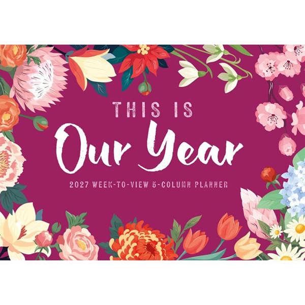 This Is Our Year A4 Family Planner 2027, Family Planners, Week To View, Lifestyle, Gift