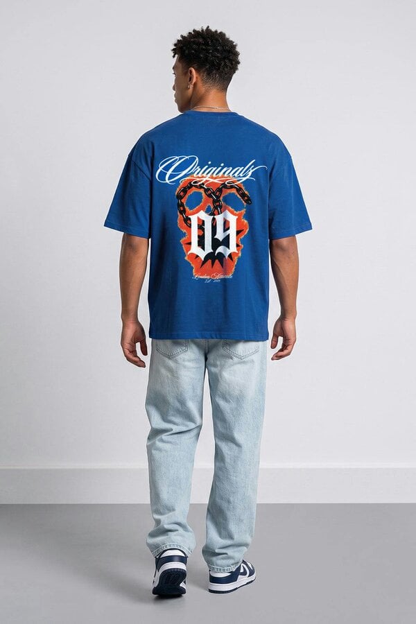 London Attitude Originals 09 Oversized Heavyweight Printed T-Shirt