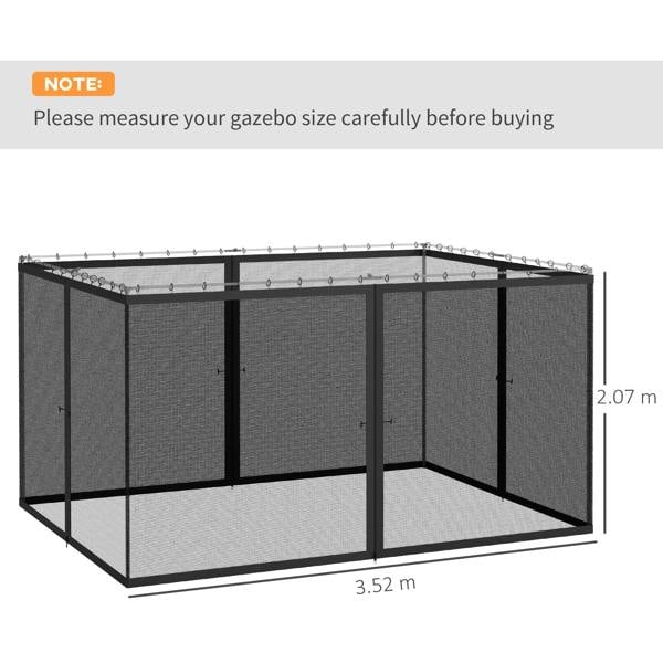 Gazebo Mesh Screens