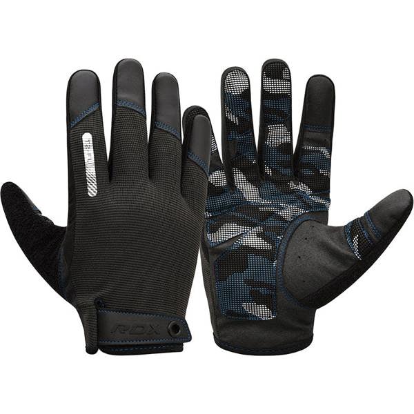 RDX Sports GYM TRAINING GLOVES T2 FULL BLUE