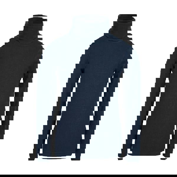 Mountain Warehouse Childrens/Kids Talus Roll Neck Long-Sleeved Top - Navy - 