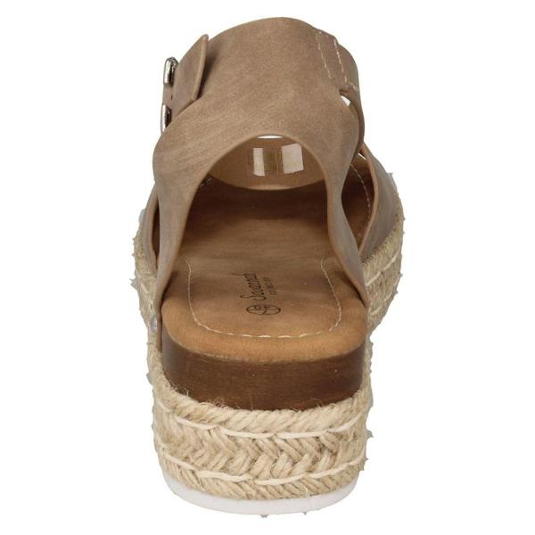 Savannah Ladies Savannah Wedge Mule Wide Fit Sandals F12039