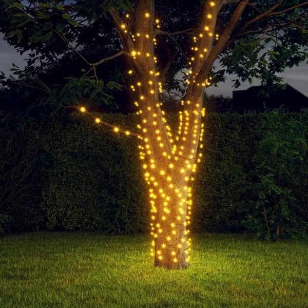 Berkfield Solar Fairy Lights 5 pcs 5x200 LED Warm White Indoor Outdoor