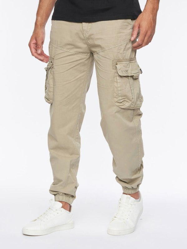 Duck and Cover Kartmoore Combat Pants - Stone