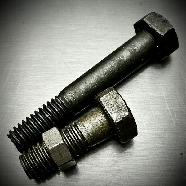 Fixaball 1/2" BSW Whitworth Hex Bolt High Tensile R/ 8.8 Self-Colour