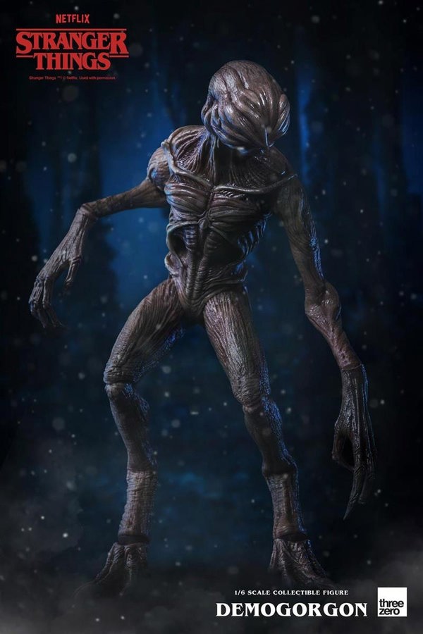 Threezero Demogorgon Stranger Things Articulated Figure 1:6 Scale Threezero 3Z02630W0