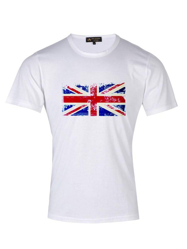 Supima Cotton Union Jack Grafitti T-shirt