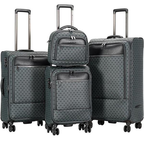 Snowball Soft Expandable Travel Suitcase Luggage Bag