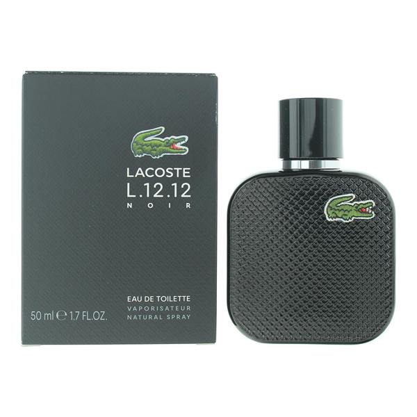 Lacoste L.12.12. Noir Mens Eau De Toilette 50ml Fragrance