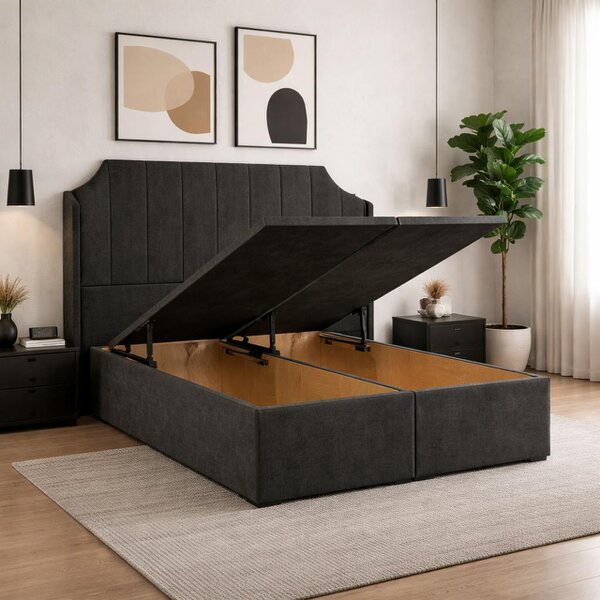 Great British Beds Art Deco Winged Divan Ottoman Bed
