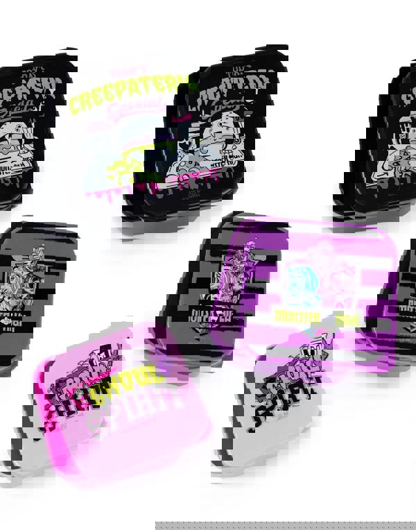 Monster High Womens Multicoloured Creepateria Special 3 Piece Snack Pot Set (One Size)