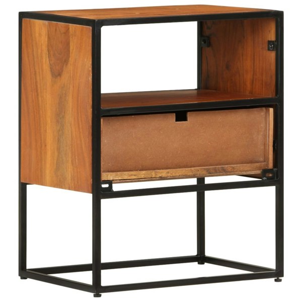 Berkfield Bed Cabinet 40x30x50 cm Solid Acacia Wood