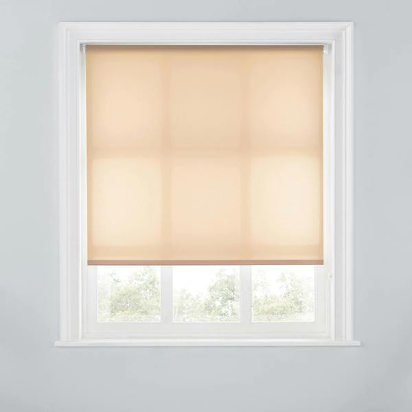 A.Unique Home Trimmable Daylight Roller Blind - 3FT - MOCHA - 90cm(W) x 170cm(L)