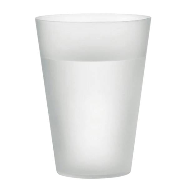 MidOcean Festa Large Reusable 300ml Cup - Transparent White - 
