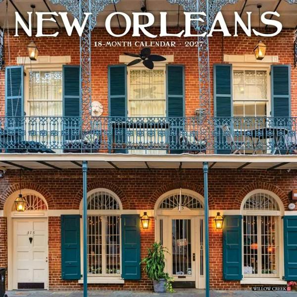 New Orleans Calendar 2027, Wall Calendars, Month To View, Travel, Gift