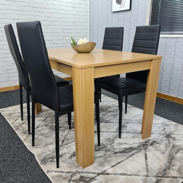 Kosy Koala Dining Table Set with 4 Chairs Dining Room and Kitchen table set of 4