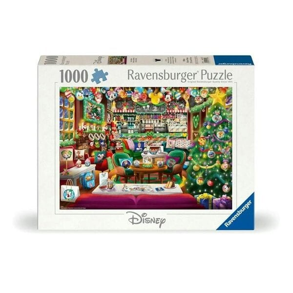 Disney Ravensburger Disney, Christmas Cafe Jigsaw, Jigsaws & Puzzles, Entertainment, Gift