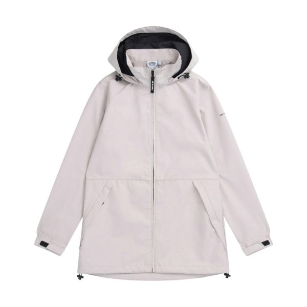 Animal Womens Pace Packable Waterproof Jacket - Light Beige