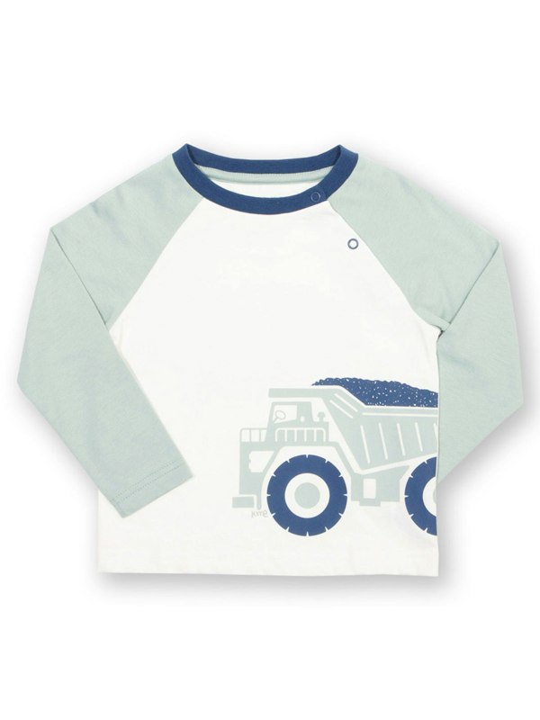 Kite Boys Organic Dumper Truck T-Shirt