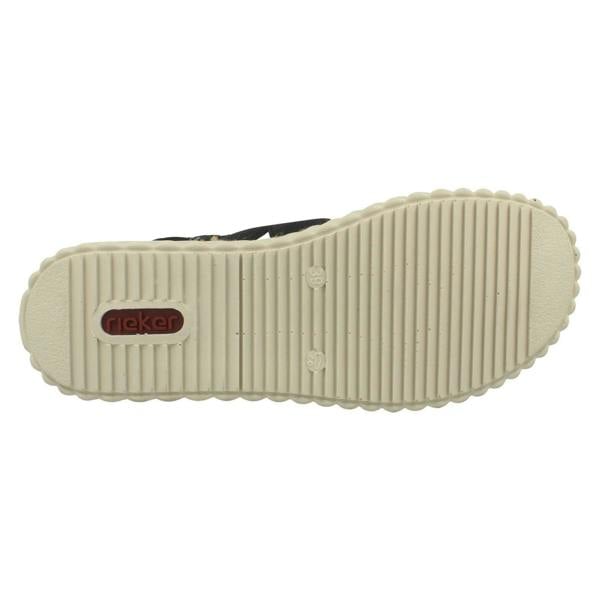 Rieker Ladies Rieker Extra Wide Fit Buckle Detailed Summer Sandals 69260