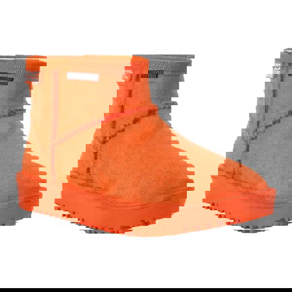 Regatta Childrens/Kids Risely Faux Fur Lined Waterproof Snow Boots - Orange