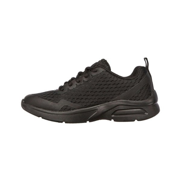 Skechers Microspec Max Polyester Boys's Black Textile & Trim Trainers