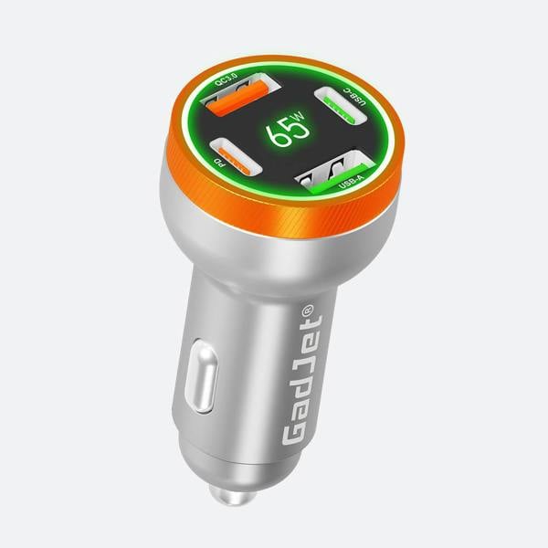 4-Port Fast Car Charger