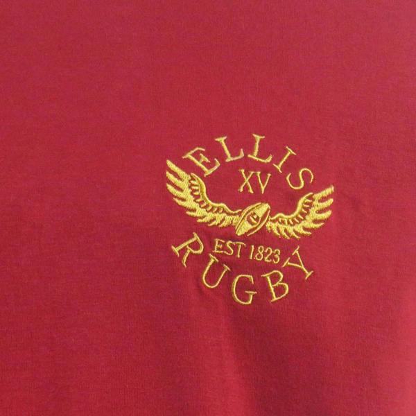 Ellis-Rugby-T-Shirt-Red-Ellis-Rugby-Crest