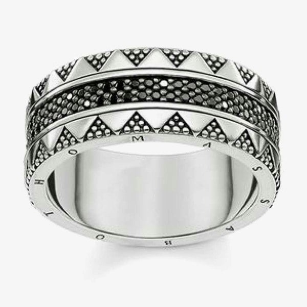 THOMAS SABO Ladies Beaded Ring TR2107-643-11