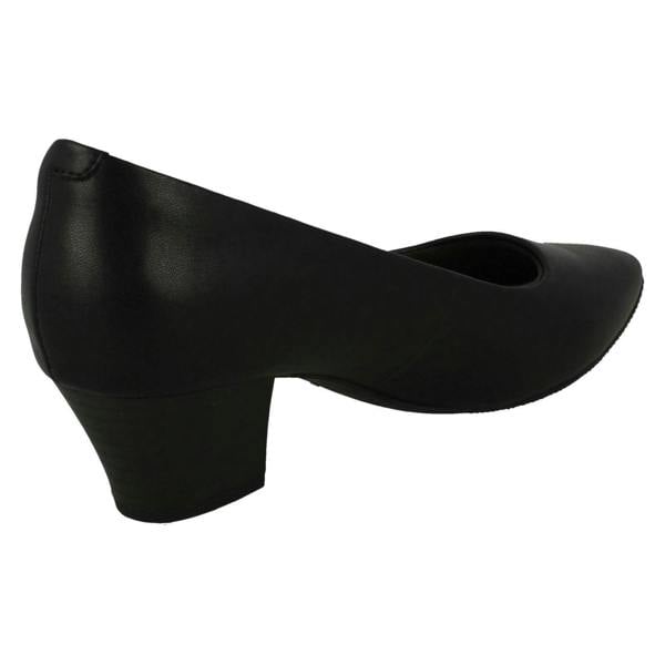 Clarks Ladies Clarks Elegant Low Heel Shoe Teresa Step