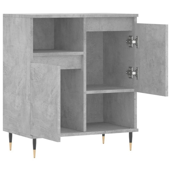 Berkfield Sideboard Concrete Grey 60x35x70 cm Engineered Wood
