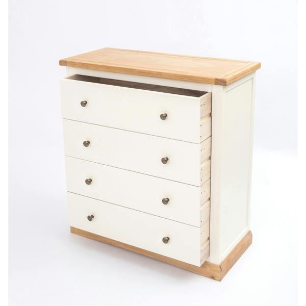 Cabinet Bits Trevi 4 Drawer Chest of Drawers Brass Knob